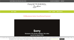 Desktop Screenshot of faustformel.com